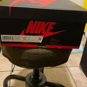 Air Jordan retro 1 OG court purple and white size 14